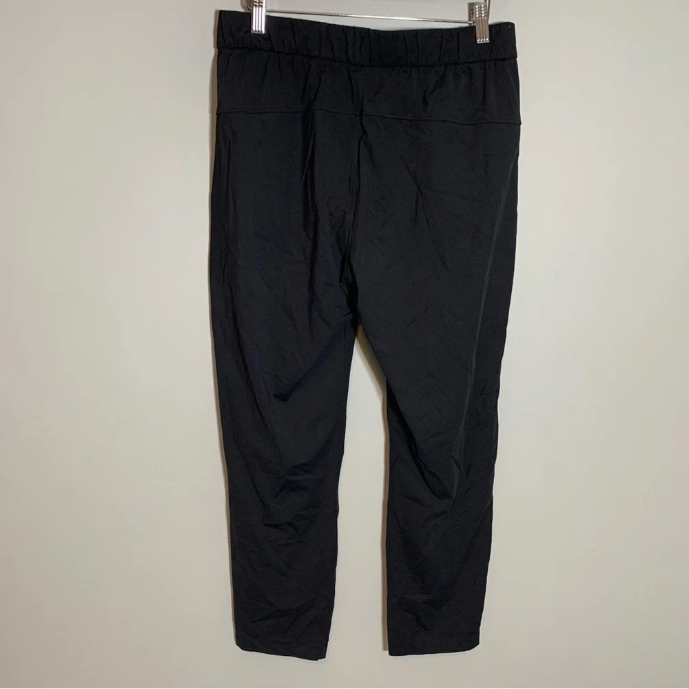 CRZ Yoga‎ black pull on elastic waist straight leg drawstring athletic pants